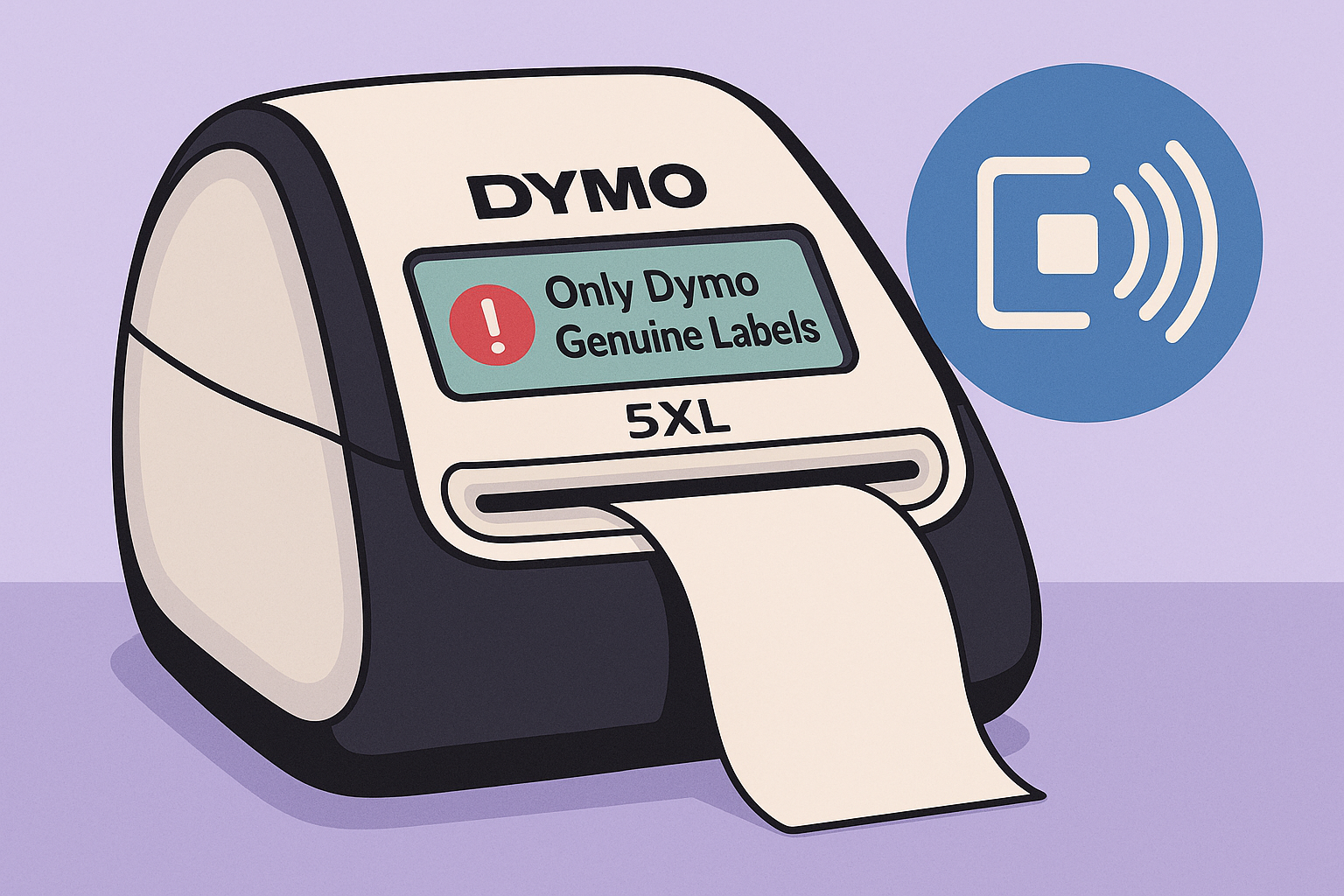 Eroare Dymo 550 / 5XL 