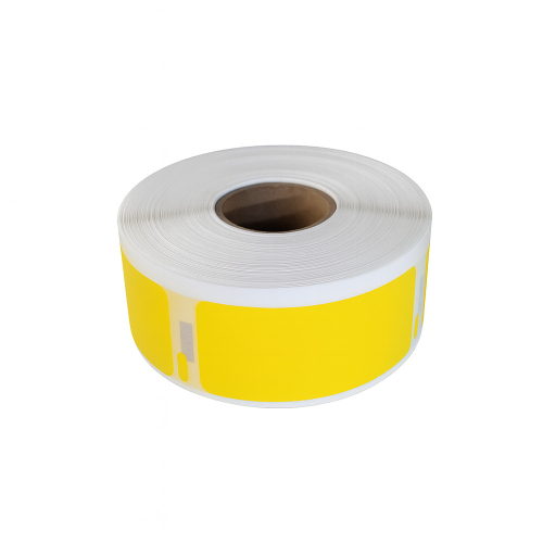 Etichete compatibile Dymo 11352 galbene, 25 x 54mm, 500 etichete