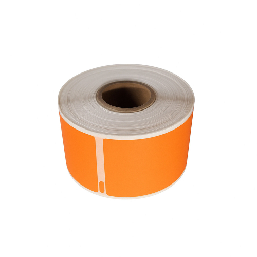 Etichete compatibile Dymo 99012 portocalii, 36 x 89mm, 260 etichete