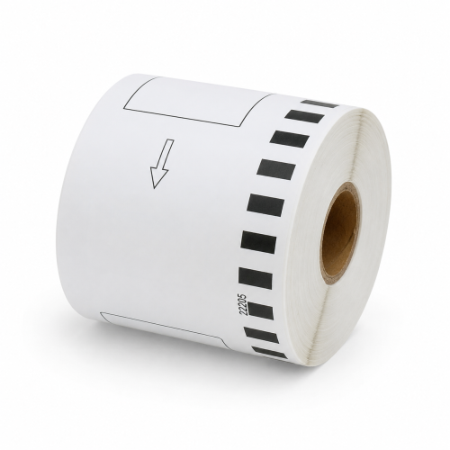 Etichete compatibile Brother DK-22205 fără suport, 62mm x 30,48m