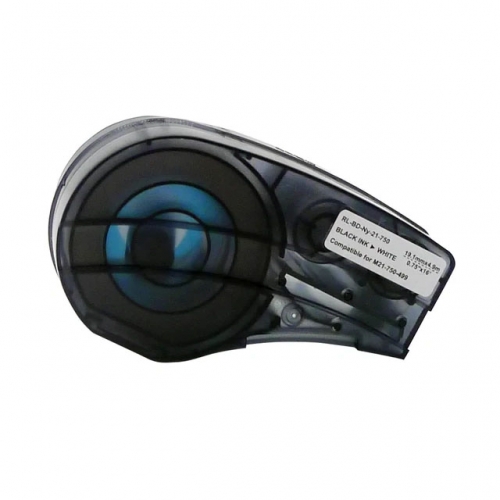Bandă compatibilă Brady M21-750-499 negru pe alb 19,1mm