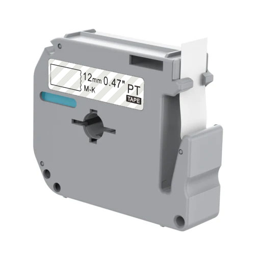 Bandă compatibilă Brother M-K131 negru pe transparent 12mm