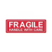 etichete Fragile handle with care - 120 bucăți