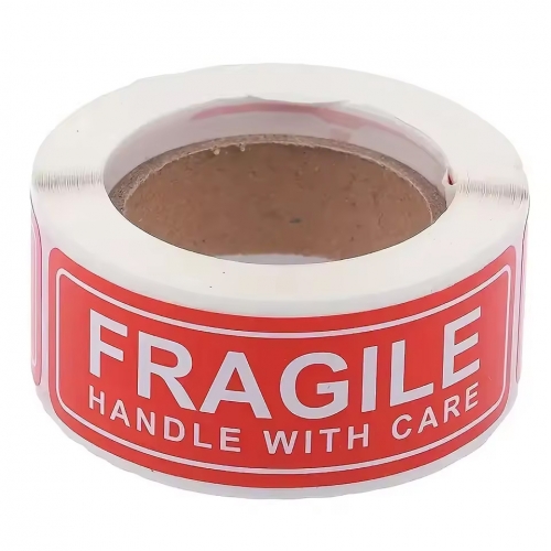 etichete Fragile handle with care - 120 bucăți